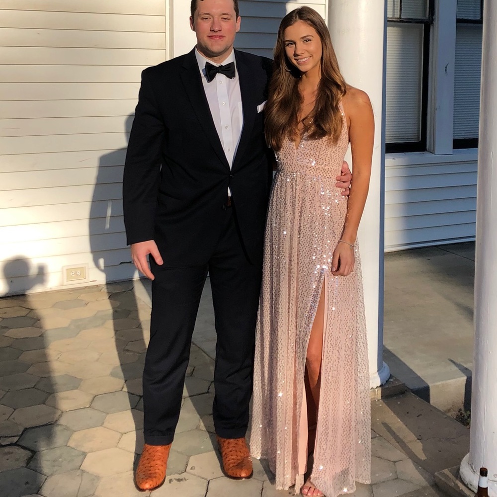 Lulus Sequin Formal Dress